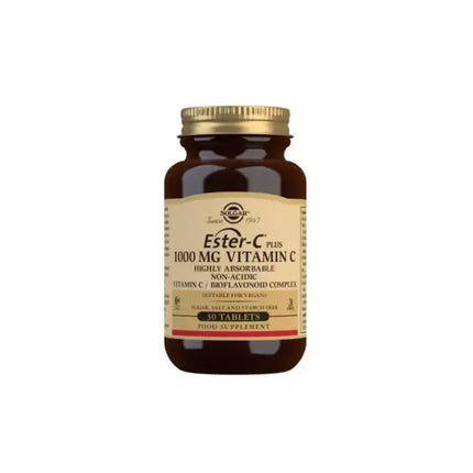 Solgar Ester-C Plus 1000 mg Vitamino C tabletės – 30 vnt.