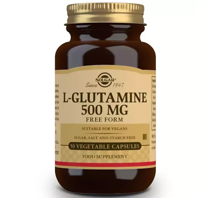 Solgar L-Gliutaminas 500mg 50 Kapsulės
