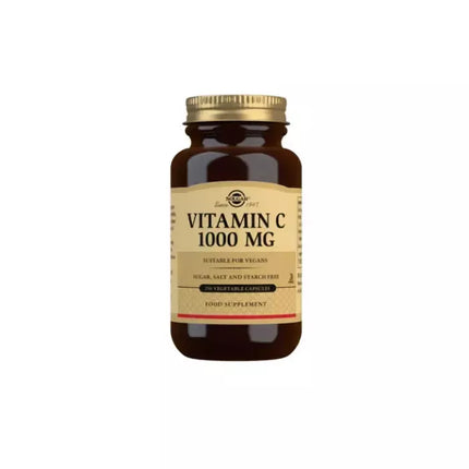 Solgar Vitamin C 1000 mg daržovių kapsulės - 250 vnt. pakuotė