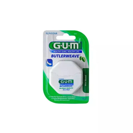 GUM Vaško ir mentolio dantų siūlas Butlerweave