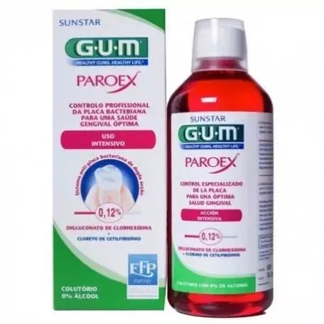 Paroex skalavimo priemonė nuo apnašų 300ml GUM