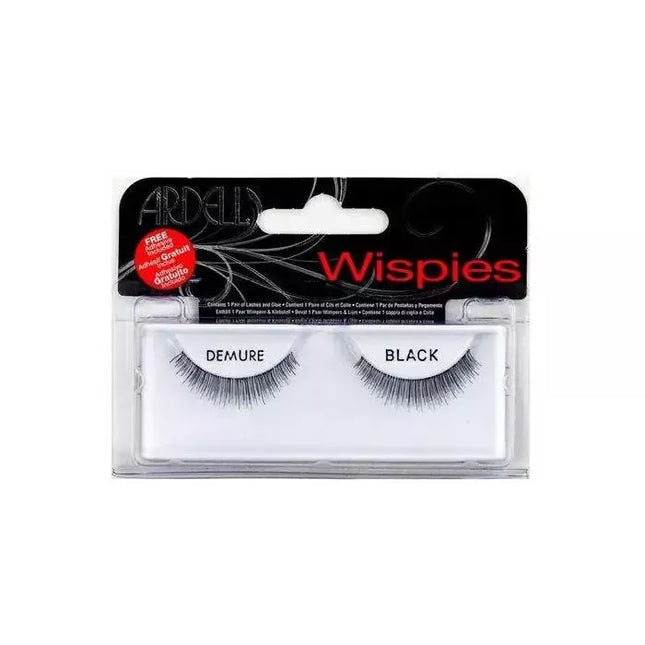 Ardell Wispies blakstienos Demure Black