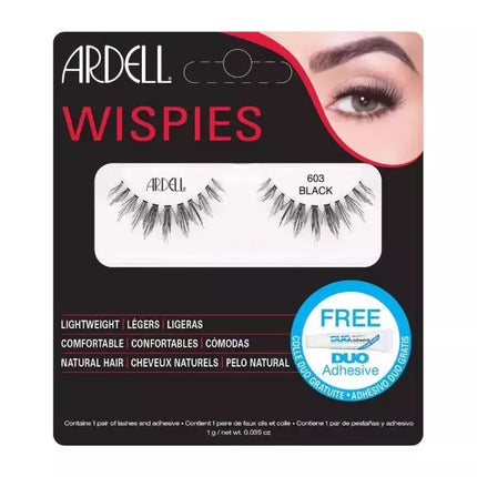 Ardell Wispies Blakstienos 603 Juodos Rinkinys 2 Vnt.