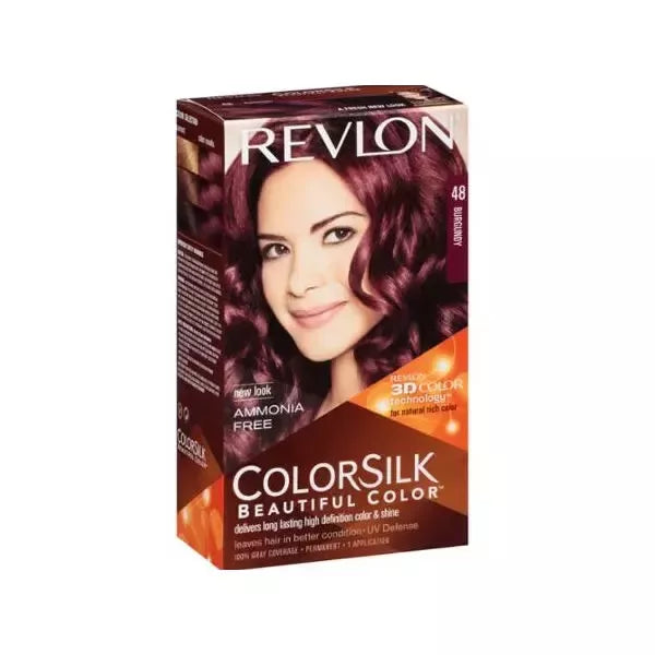 Colorsilk be amoniako 48 Bordo Revlon