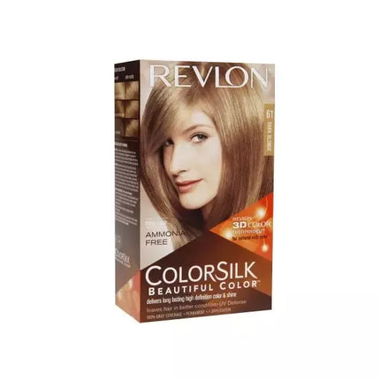 Revlon Colorsilk "61 Tamsiai šviesūs" Amoniako neturinti plaukų dažų