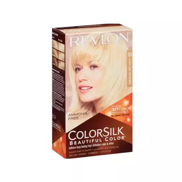 Revlon Colorsilk be amoniako 03 itin šviesus saulės blondinė