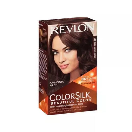 Revlon Colorsilk Amoniako neturintis 37 Tamsiai auksaspalvis rudas