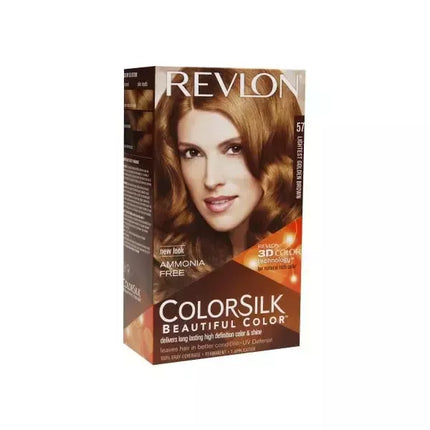 Revlon Colorsilk befree dažai plaukams 57 šviesiausi auksiniai rudi