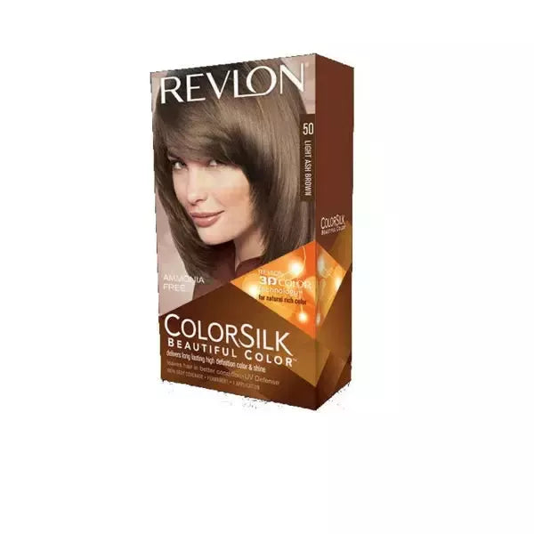 Revlon Colorsilk Amoniako neturintis 50 Šviesiai pelenų rudas