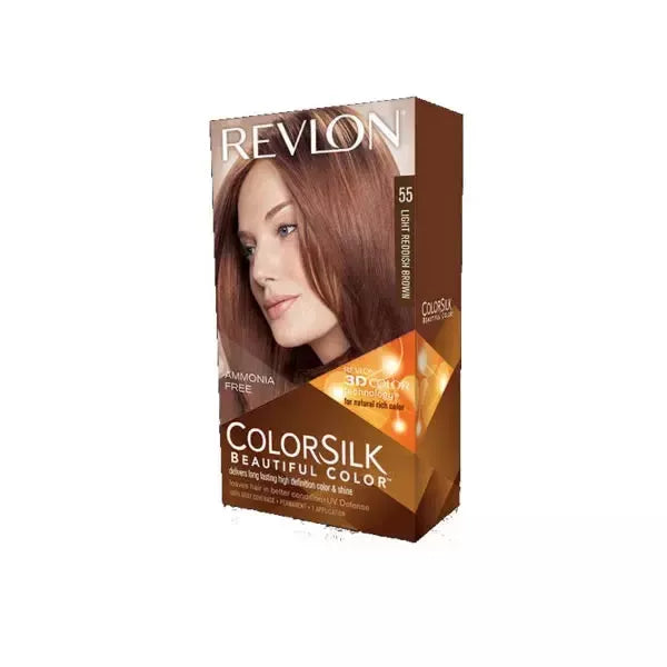 Revlon Colorsilk 55 Šviesiai raudonai rudi be amoniako