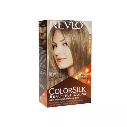 Revlon Colorsilk Amoniako neturintis 60 Tamsiai šviesūs pelenų