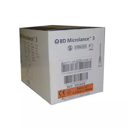 BD Microlance adata 0,5mm x 16mm 100 vnt.