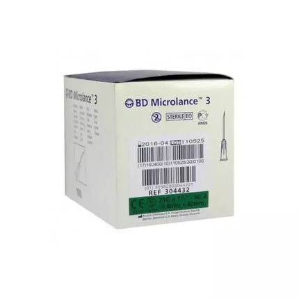 BD Microlance adata 0,8mm x 40mm 100 vnt.