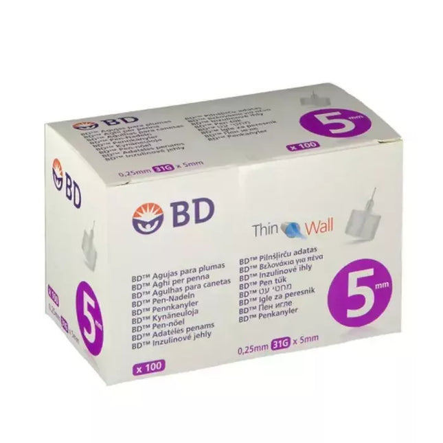 Tepalo adatos "BD" Micro-fine, 0,25 x 5mm, 100 vnt.