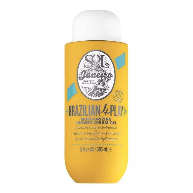 SOL DE JANEIRO Brazilian 4 Play Drėkinamasis Dušo Kremas-Želė 385ml