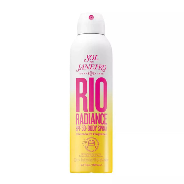 SOL DE JANEIRO "Rio Radiance" Kūno Kremas su SPF50, 200ml Purškiklis