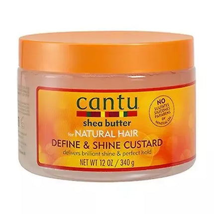 Cantu Define ir Shine Custard plaukams 340g