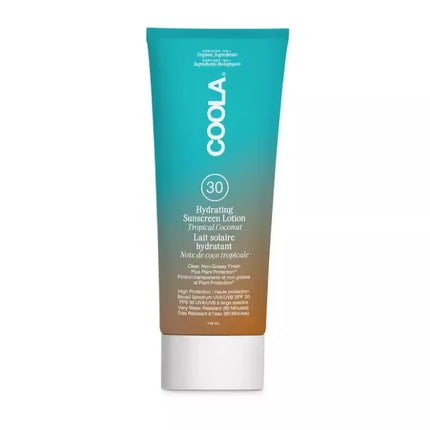 Coola Drėkinantis losjonas nuo saulės SPF30 Tropical Coconut 148ml