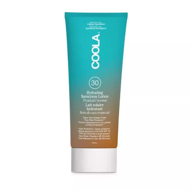Coola Drėkinantis losjonas nuo saulės SPF30 Tropical Coconut 148ml