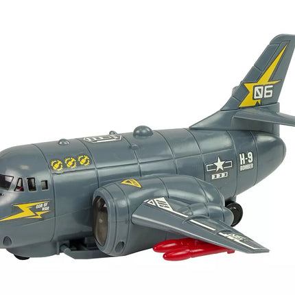 Lengvasis bombonešis transporto lėktuvo garsas