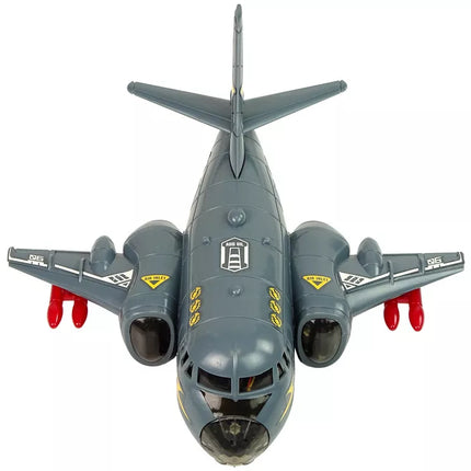 Lengvasis bombonešis transporto lėktuvo garsas