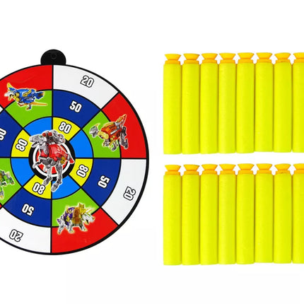 Dinobotai 2 viename Dinozaurinis Šautuvas Mėlynas Pterodaktilis Skydas