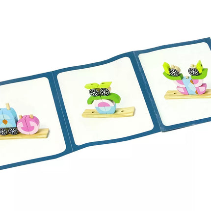 Kūrybinis erdvinis medinis galvosūkis pelėda 3D