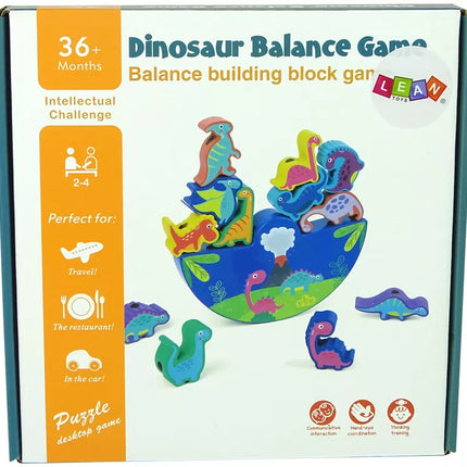 Medinis dinozaurų balansavimo žaidimas dinozaurų arkadinis žaidimas