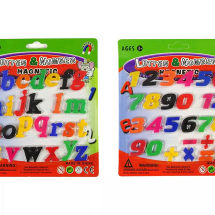 Medinė lenta-rašymo lenta 2in1 Magnetai Rašiklis Skaičiai Veiksmo žodžiai