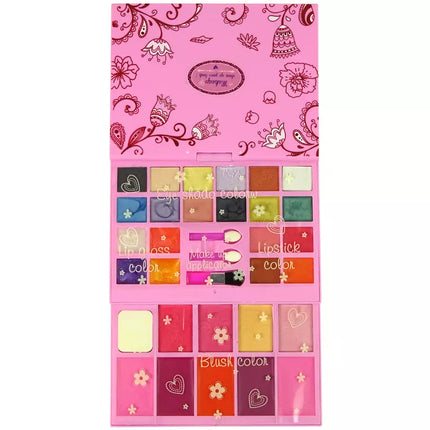 Merginų makiažo rinkinys grožio paletė