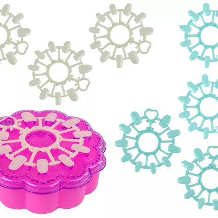 Nagų lakavimo rinkinys Nagų lakų rašikliai Spalvoti lipdukai