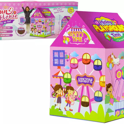 Žaidimų palapinė vaikams Funfair House, rožinė