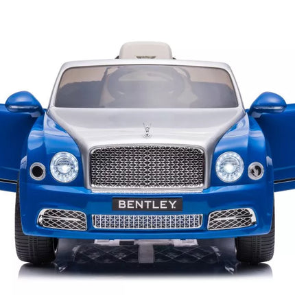 Akumuliatorinis automobilis Bentley Mulsanne, mėlynas