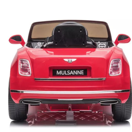 Akumuliatorinis automobilis Bentley Mulsanne, raudonas