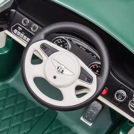 Vaikiškas elektromobilis Bentley Mulsanne, žalias