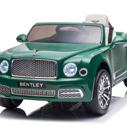Vaikiškas elektromobilis Bentley Mulsanne, žalias