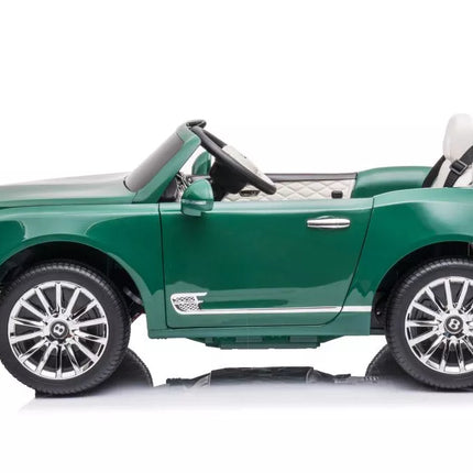 Vaikiškas elektromobilis Bentley Mulsanne, žalias