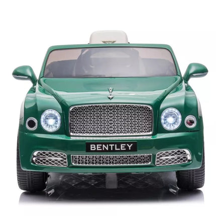 Vaikiškas elektromobilis Bentley Mulsanne, žalias