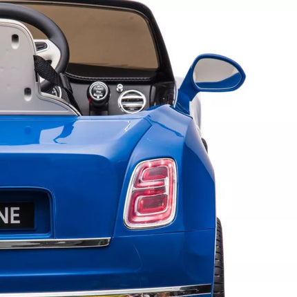 Vaikiškas elektromobilis Bentley Mulsanne, mėlynas