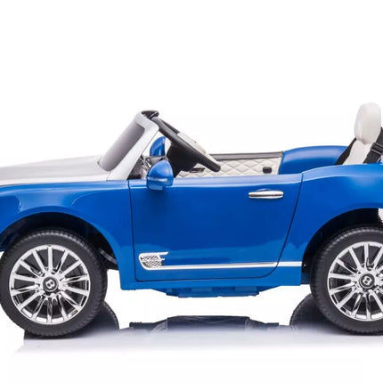 Vaikiškas elektromobilis Bentley Mulsanne, mėlynas