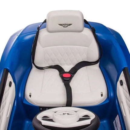 Vaikiškas elektromobilis Bentley Mulsanne, mėlynas