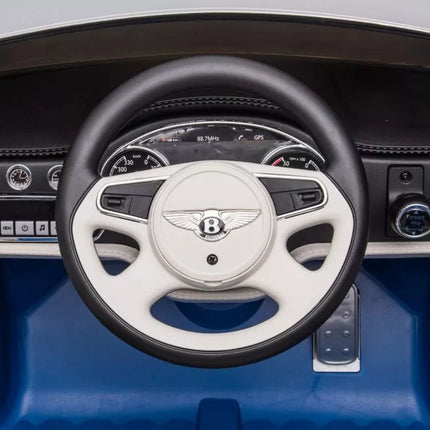 Vaikiškas elektromobilis Bentley Mulsanne, mėlynas