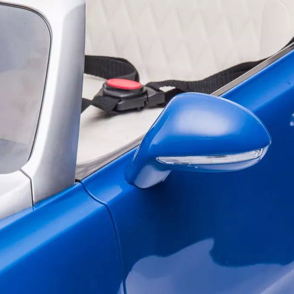 Vaikiškas elektromobilis Bentley Mulsanne, mėlynas