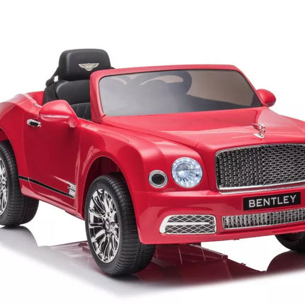 Akumuliatorinis automobilis Bentley Mulsanne, raudonas, dažytas