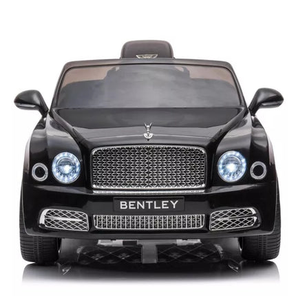Vaikiškas elektromobilis Bentley Mulsanne, juodos spalvos