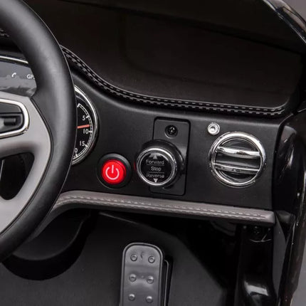 Vaikiškas elektromobilis Bentley Mulsanne, juodos spalvos