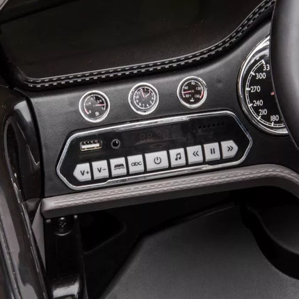 Vaikiškas elektromobilis Bentley Mulsanne, juodos spalvos