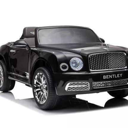 Vaikiškas elektromobilis Bentley Mulsanne, juodos spalvos