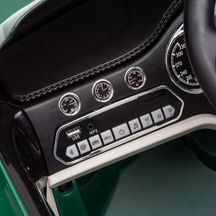 Akumuliatorinis automobilis Bentley Mulsanne, žalia spalva