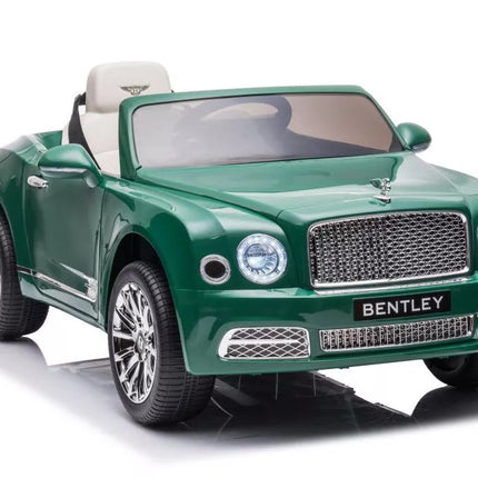 Akumuliatorinis automobilis Bentley Mulsanne, žalia spalva